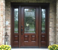 1. Front Entry Door With Sidelites